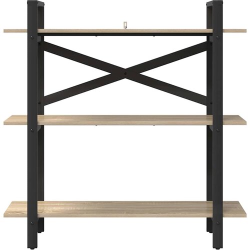  Polica Sonoma hrast 100 x 33,5 x 102 cm Konstruirano drvo Slike