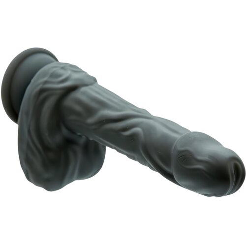 Naked Addiction rotacijski-push realistični vibrator (crni) Slike