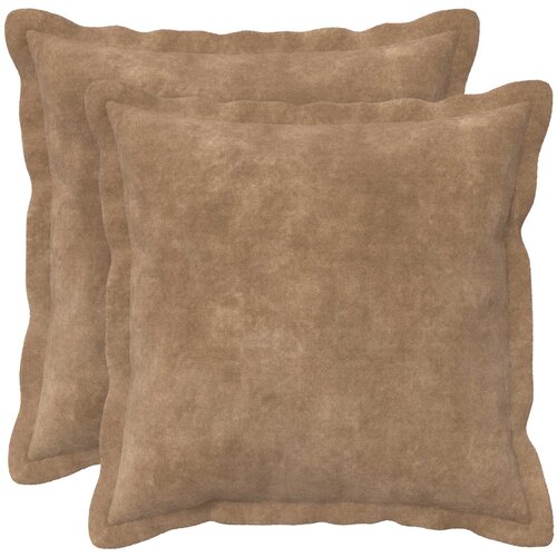  Presvlaka za jastuk 2 pcs HOUTEN Sivosmeđa 35 x 35 cm Slike