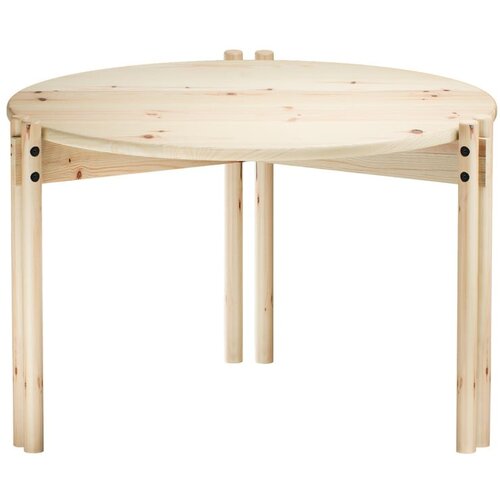 Karup Design Okrugao stolić za kavu od masivnog bora u prirodnoj boji ø 60 cm Sticks – Cijene