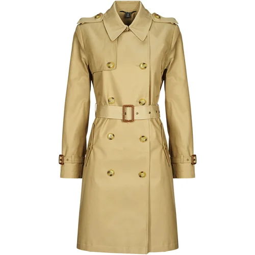 Polo Ralph Lauren Trenči DOUBLE BELT LINED COAT Bež