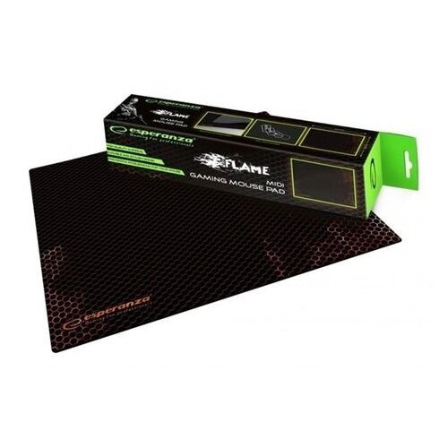 Esperanza Podloga za mi&amp;scaron; ESPERANZA FLAME, gaming, non-slip, MIDI, 300x240x3mm, EGP102R Slike