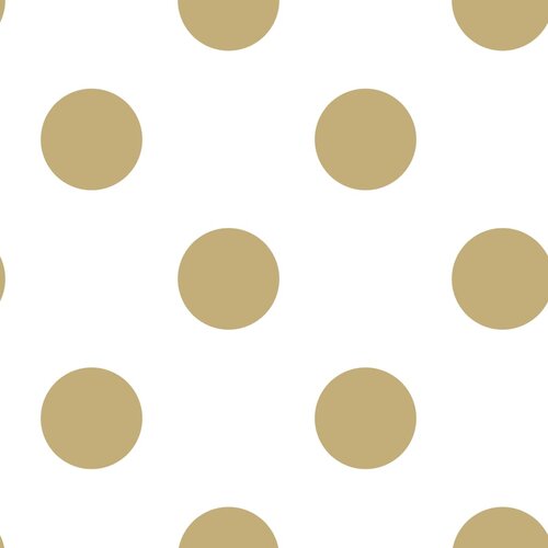 Noordwand Kids at Home Tapeta Dotty Gold bela in zlata Slike
