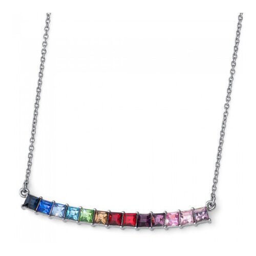  Ženska oliver weber beat it multicrystal ogrlica sa swarovski kristalima ( 12275 ) Cene