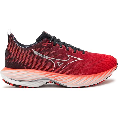 Mizuno WAVE RIDER 28 AMSTERDAM, muške patike za trčanje, crvena J1GC2462 Slike