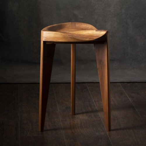 Meda_Furniture Drvena stolica, Orah, 45x35 cm Cene