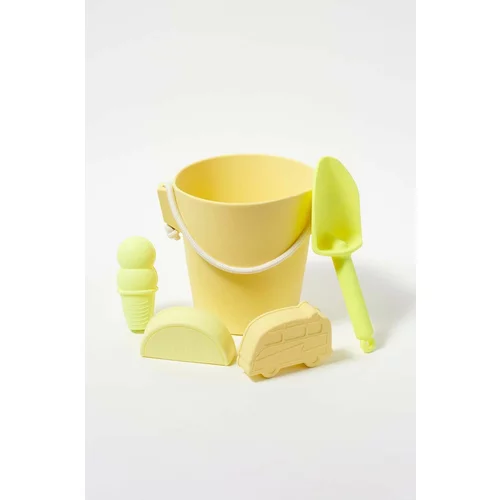 Sunnylife Set igračaka za pješčanik Silicone Bucket & Spade Set 5-pack