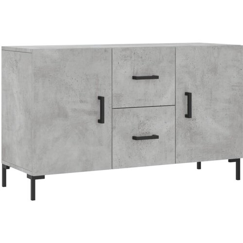 Maison Chic Komoda - Predalnik betonsko siva 100x36x60 cm inženirski les, (21720995) Cene