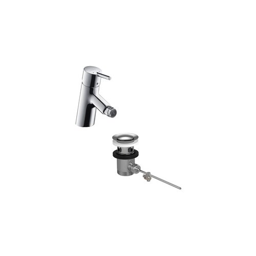 Hansgrohe Talis S 55 Chrome baterija (slavina) za bide sa odlivnim ventilom sifona pop-up 32222000 Cene