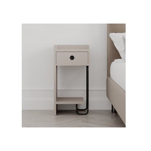  Noćni ormarić Sirius 32x61x30cm Krem Slike
