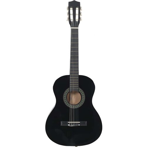  Klasična gitara za početnike i djecu crna 3/4 36&amp;quot; Slike