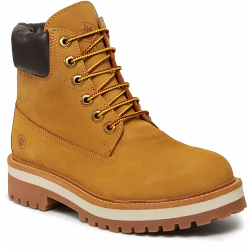 Lumberjack Pohodni čevlji KRISTY SW50501-006-D01 Yellow/Dk Brown M0001