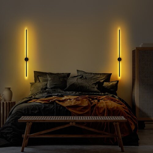 Opviq lights Črna LED stenska svetilka &amp;oslash; 7 cm Sword &amp;ndash; Slike