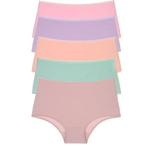 Dewberry 98545 Women Panties High Waist Pack of 5-SALMON Cijene