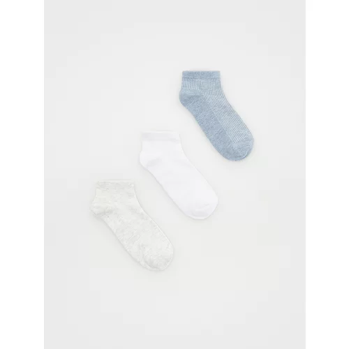 Reserved - Komplet od 3 para čarapa - bljedoplavo