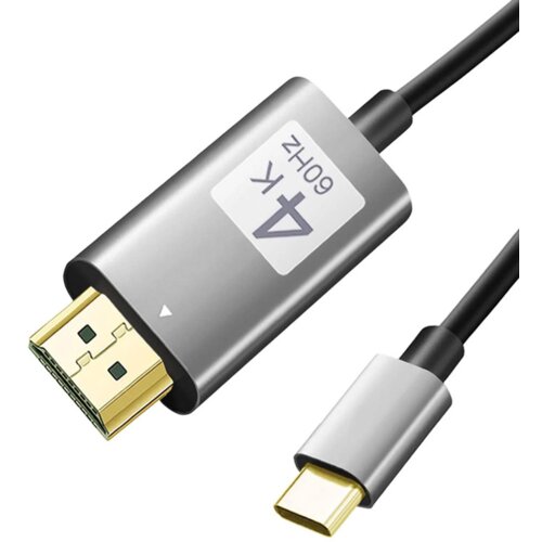  Adapter Sotako Type-C na HDMI 4K 60 HZ 1.8 sivi Cene