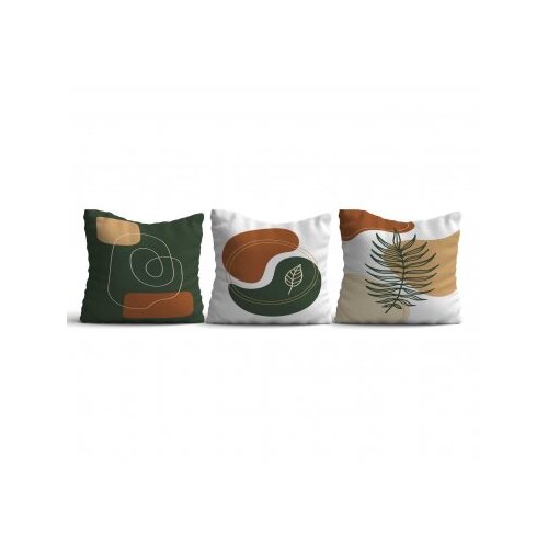 WALLXPERT HMI KIR 126 Set od 2 dekorativna jastuka, 43 x 43 cm, Šareni Cene