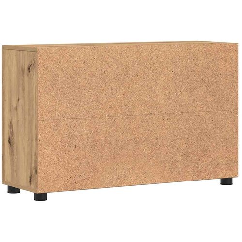  Kreveta s policom FLORIN Umjetnički hrast 88,5 x 30,5 x 55,5 cm Slike