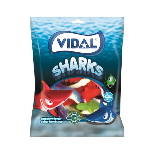 Vidal BOMBONE GUMENE SHARKS 90G Cene