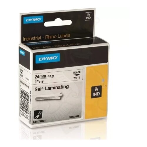 Dymo traka ind lam 24mmx5.5m, crna/belo ( dy1734821 ) Cene