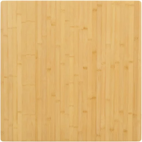vidaXL Stolna ploča 80 x 80 x 2 5 cm od bambusa
