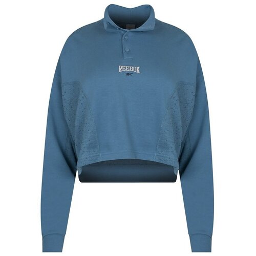 Reebok &Scaron;portne jope in jakne Varsity Modra Cene