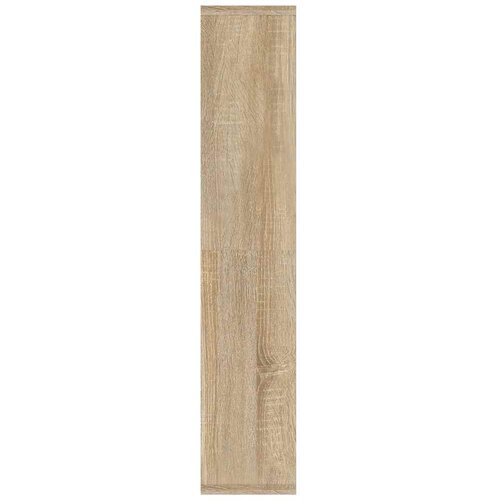  s ogledalom LED boja hrasta sonome 91x15x76,5 cm Slike