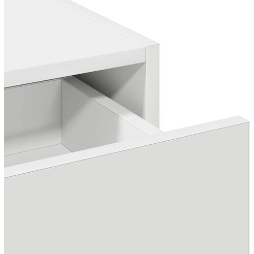  Toaletni stol Bijelo 100 x 40 x 70 cm Konstruirano drvo Slike