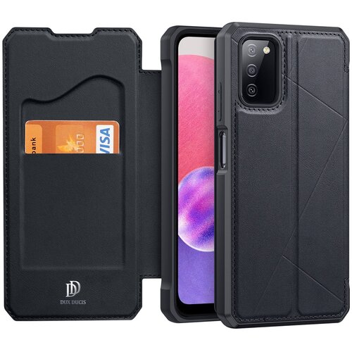 Dux ducis Skin X preklopna torbica za Samsung Galaxy A03s, črna Cene