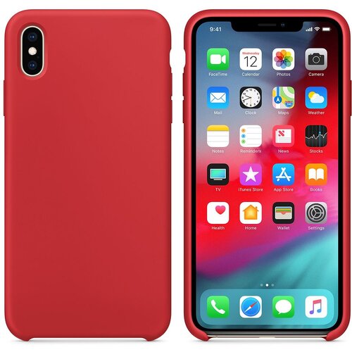 Silicone Case mekana fleksibilna maskica za iPhone XS Max Slike