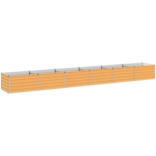  Povi&amp;scaron;eni vrtni krevet Prirodna 600 x 80 x 55 cm Slike