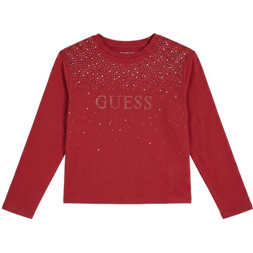 Guess LS MIDI T-SHIRT Crvena Slike
