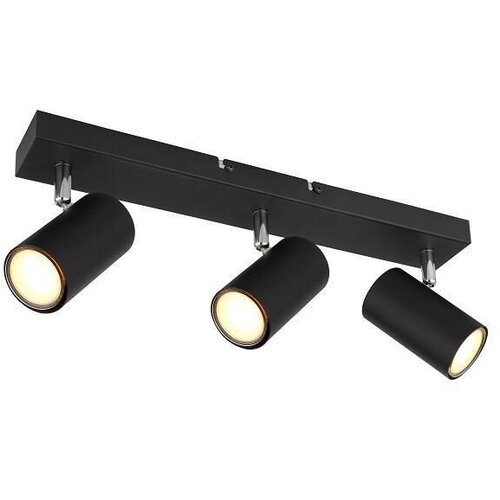 Globo spot lampa 3XGU10 crni robby Cene