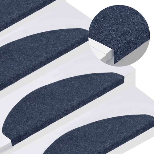  Ljepljivi tepisi za stepenice 30 kom plavi 65x22 5x3 5 cm Slike