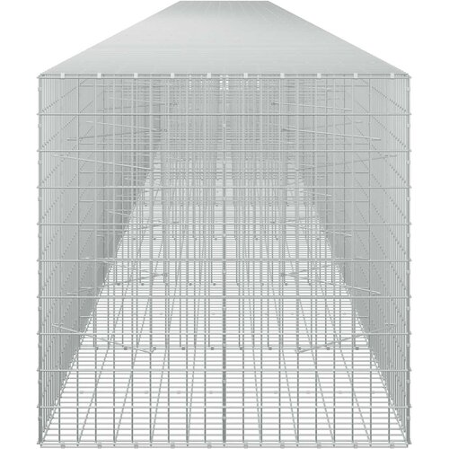  Gabion s žicom debljine 3,5 mm i mrežom 5x10 cm 1200x100x100 cm Slike