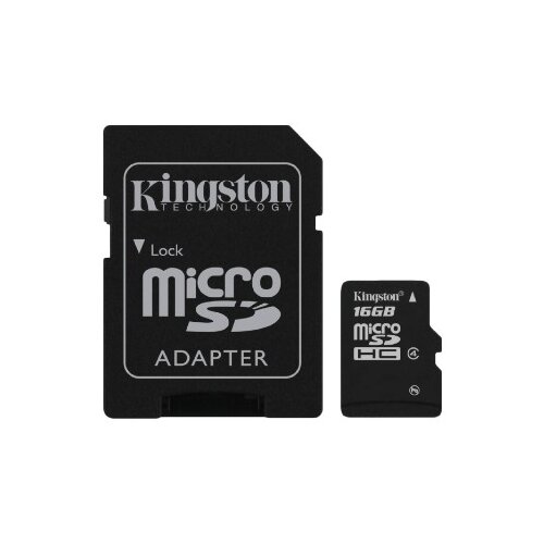 Kingston Memorijska kartica sa adapterom 16GB mSd-16GB/CL4+Ad/King Cene