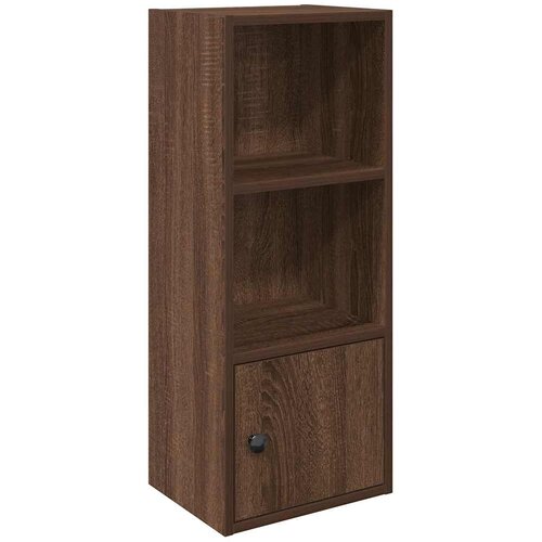 Maison Chic Knjižna omara - Knjižni regal rjavi hrast 31x24x77 cm inženirski les, (21725600) Slike