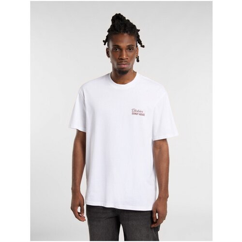 Dickies Majice s kratkimi rokavi Donut house tee ss Bela Cene