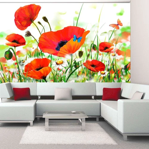  tapeta - Country poppies 200x154