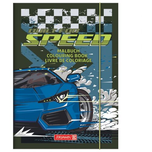  BOJANKA B5 16L PLUS NALJEPNICE FAST WHEELS BRUNNEN 10-48124 521 Cijene