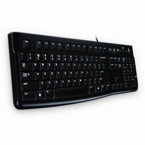 Logitech Keyboard K120 for Business tipkovnica USB QWERTZ Njemački Crno Slike