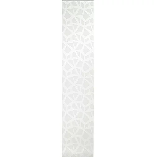 EXPO AMBIENTE panelna zavesa expo ambiente rhombic (60 x 300 cm, bela, 100 % poliester)