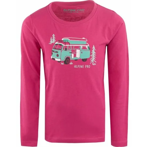Alpine pro ACEFO Dječja majica, ružičasta, veličina