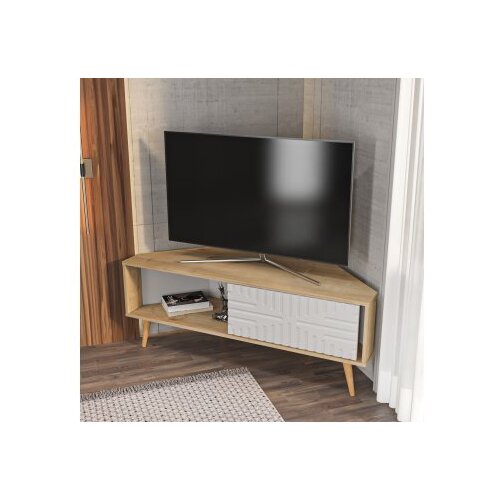 Hanah home tv polica mora sapphire oak white Slike