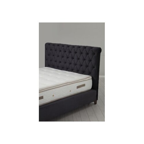 Hanah home deluxe set 150 x 200 v2 anthracite dvostruki dušek, baza i uzglavlje Slike