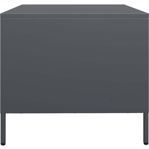  Stolić za kavu antracit 101,5x50x43,5 cm hladno valjanog čelika Slike