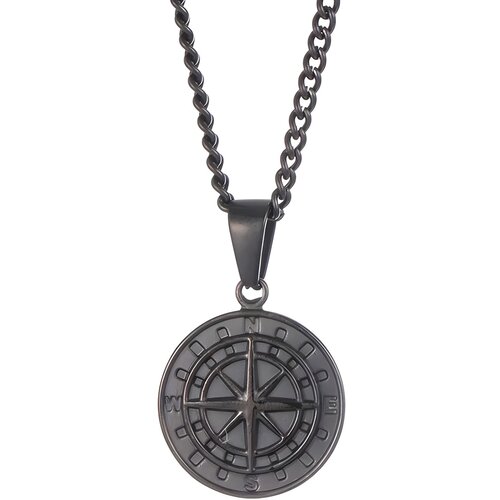 Ogrlica Compass - Crna KP34230 Cijene