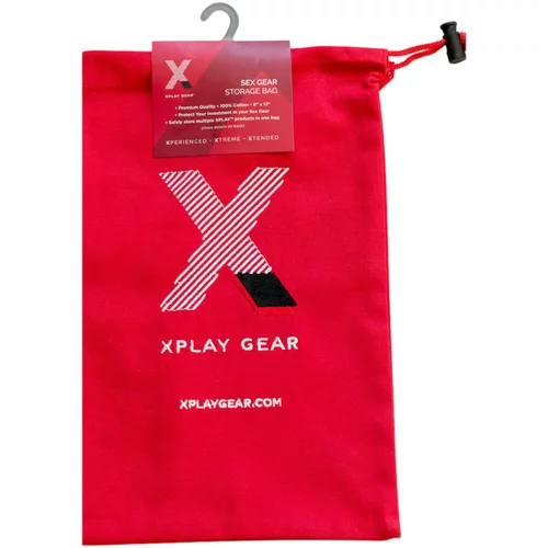 PerfectFIT Play Gear - torba za pohranu igračaka za seks (crvena)