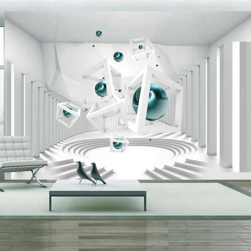 Tapeta - Corridor of Geometry 200x140 Tapeta - Corridor of Geometry 200x140
