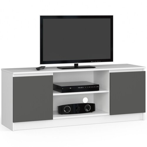AKORD Tv Omarica, 2 Vrata In 1 Polica, Bela/Siva, (5000331795) Cene